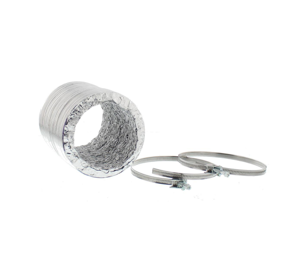 SCANPART Wąż wentylacyjny aluminiowy  12,5 3 m z opaskami-1130066300 - 1439100 - zdjęcie